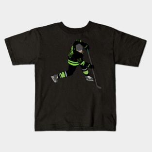 Joe Pavelski Silhouette (Blackout Version) Kids T-Shirt